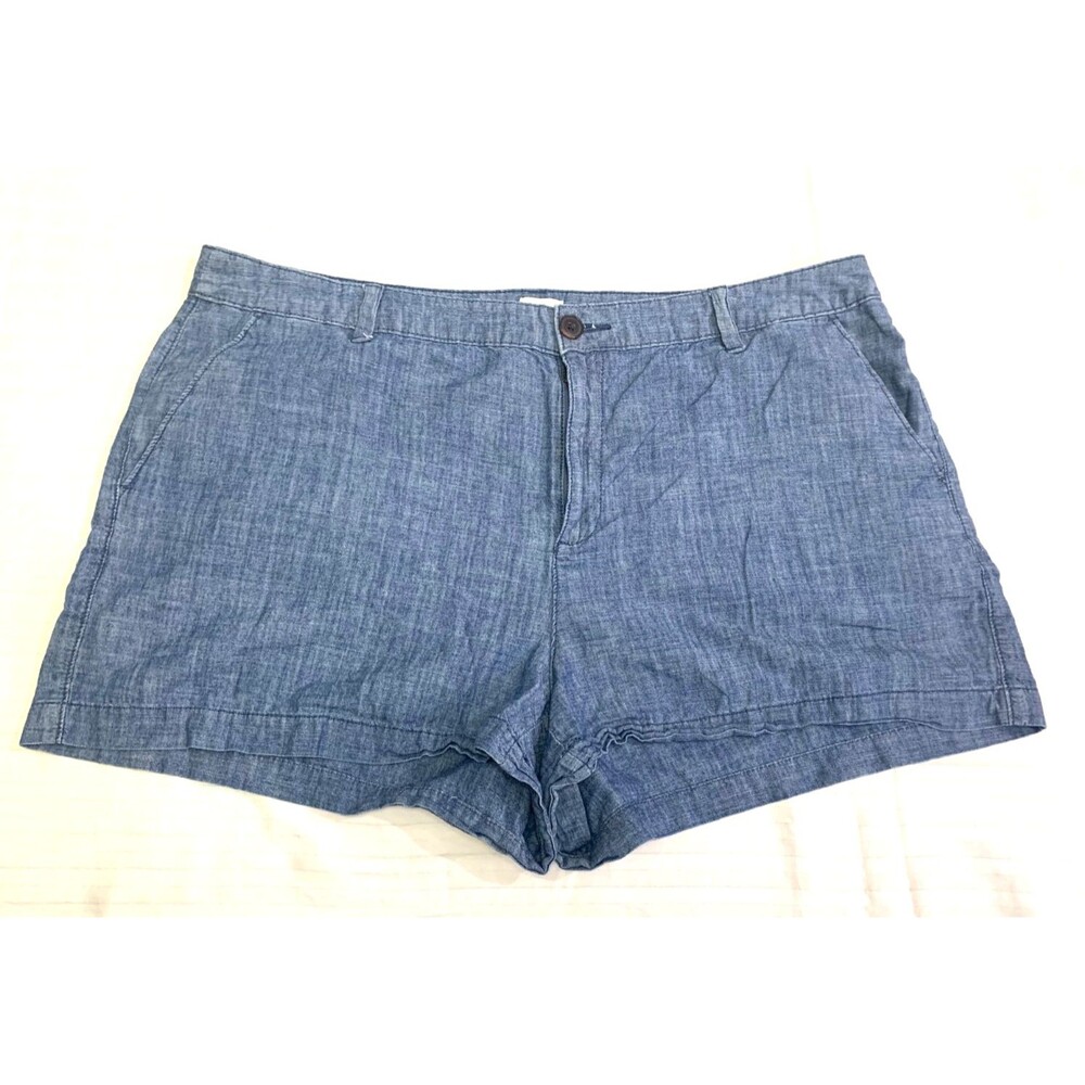 A NEW DAY WOMENS COTTON SHORTS SIZE 16